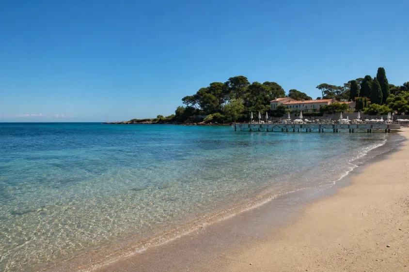 Plage de la Garoupe au Cap d’Antibes