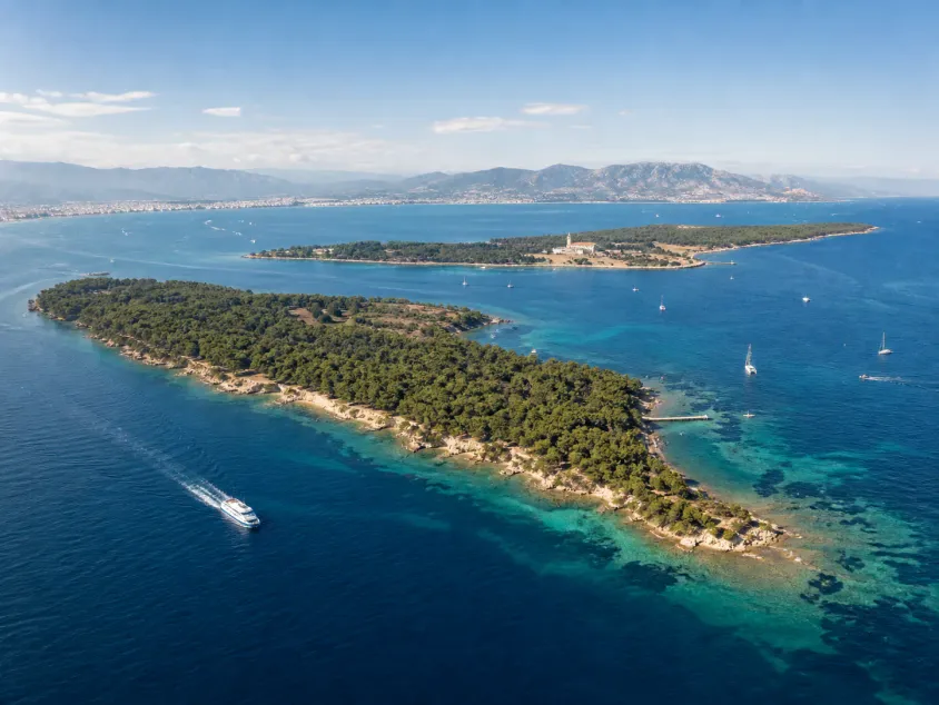 Îles de Lérins au large de Cannes