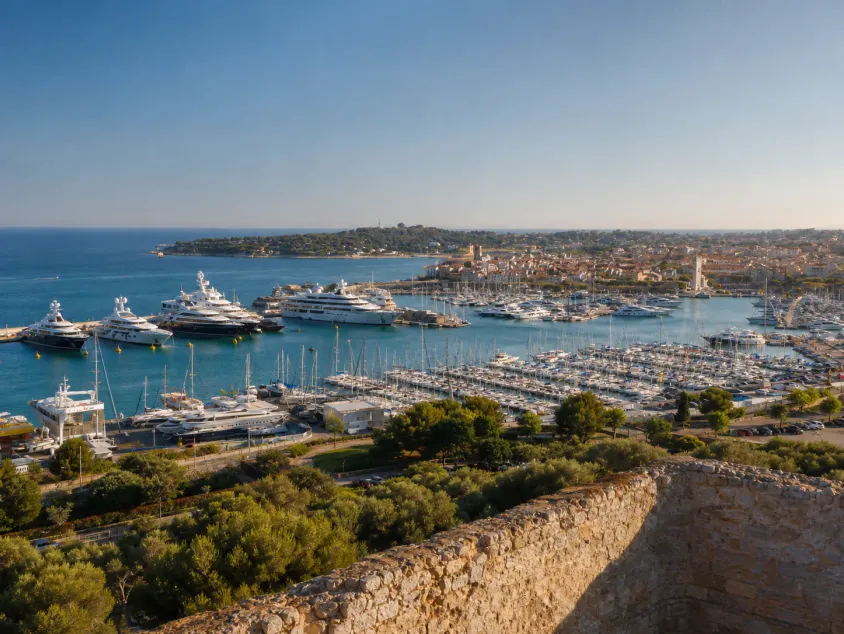 Port Vauban et le Vieil Antibes